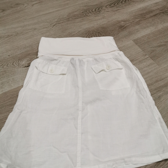 MNG white cotton Sport  skirt with pockets - Picture 5 of 5